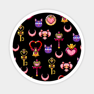 Sailor Chibi Moon - Black Magnet